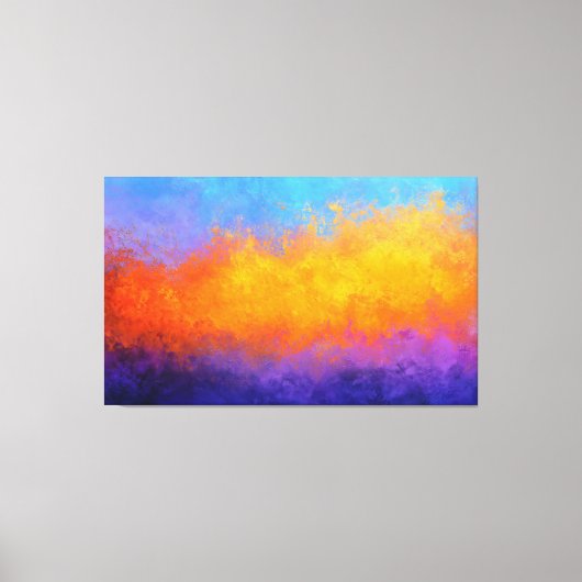 Radiant Divide Canvas Afdruk (Voorkant)