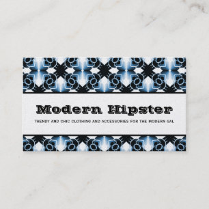 Radiant extravagance Visitekaartje, vibrant blauw Visitekaartje