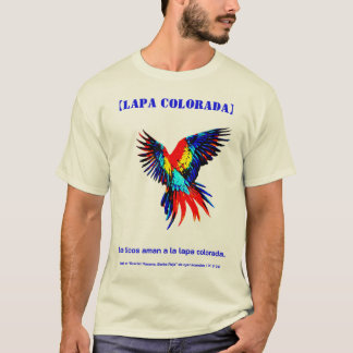 Radiant Flight Macaw(Spanish)2 T-shirt