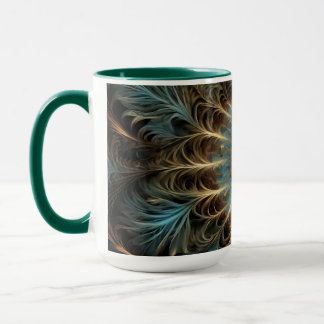 Radiant Fractal Flower Mok