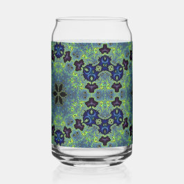 Radiant Fractal Symphony Blikvorm Glas