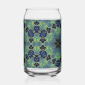 Radiant Fractal Symphony Blikvorm Glas (Achterkant)