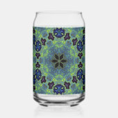 Radiant Fractal Symphony Blikvorm Glas (Links)