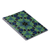 Radiant Fractal Symphony Notitieboek (Rechterzijde)