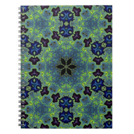 Radiant Fractal Symphony Notitieboek