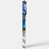 Radiant Gold Parties scintillant iPhone / coque ip (Verso / Droite)