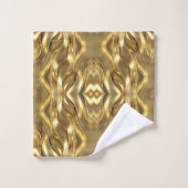 Radiant Golden Pattern Bad Handdoek (Wasdoekje)