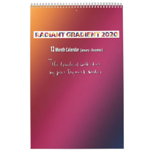 Radiant Gradiënt 2020 Kalender