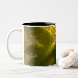 Radiant Guardian van de oude ruïnes Tweekleurige Koffiemok