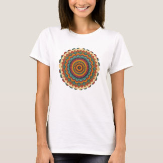 Radiant Mandala Boho Vibes Tee T-shirt