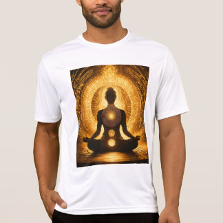 Radiant Meditation Silhouette T-shirt