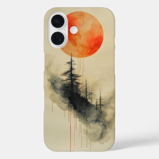 Radiant Minimal Sun Case-Mate iPhone Case (Achterkant)