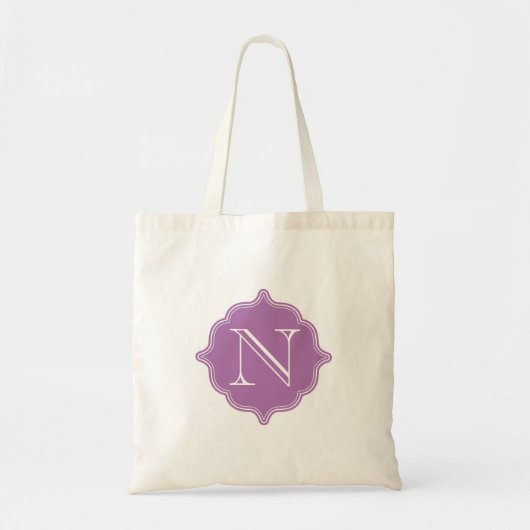 Radiant Orchid Monogram Budget Tas (Voorkant)