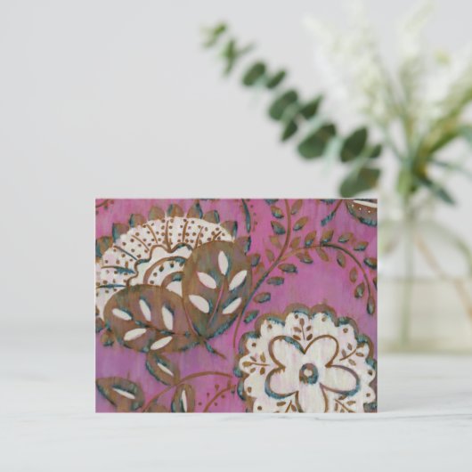 Radiant Ornament I Briefkaart (Staand voorkant)