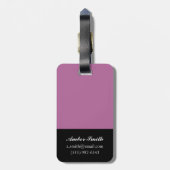 Radiant Ornament II Bagagelabel (Achterkant verticaal)