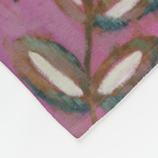 Radiant Ornament II Fleece Deken (Hoek)