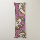 Radiant Ornament II Lichaamskussen (Achterkant (Verticaal))