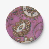 Radiant Ornament II Papieren Bordje (Voorkant)