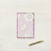 Radiant Ornament II Post-it® Notes (Op bureau)