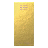 Radiant Palm Tree-rackkaart Reclamekaart (Achterkant)