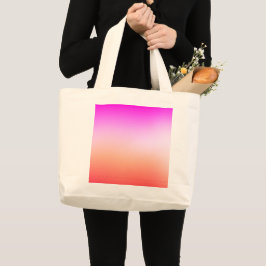 Radiant Pastel Sunset Gradient Grote Tote Bag