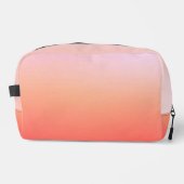 Radiant Pastel Sunset Gradient Toilettasje (Voorkant)