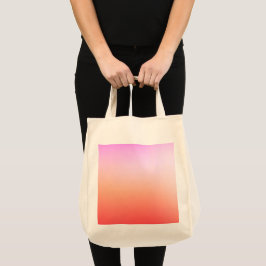 Radiant Pastel Sunset Gradient Tote Bag
