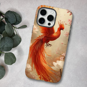 Radiant Phoenix Cherry Blossom Art iPhone 16 Pro Max Hoesje