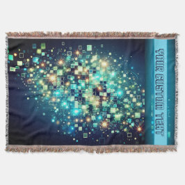 Radiant Pixel Bokeh Deken