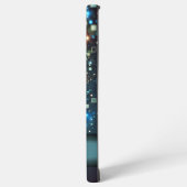 Radiant Pixel Bokeh Samsung Galaxy Hoesje (Linkerkant)