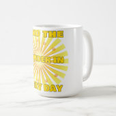 Radiant Positivity Koffiemok (Voorkant rechts)