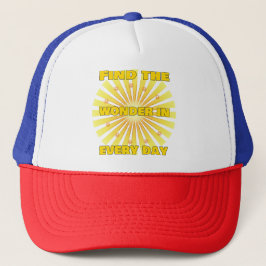 Radiant Positivity Trucker Pet