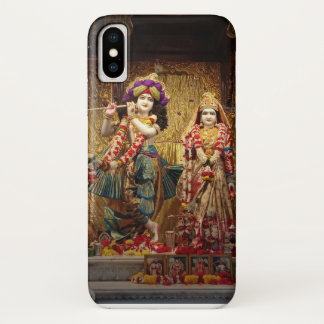 Radiant Radhe Krishna: Goddelijke Afbeeldingen van iPhone X Hoesje