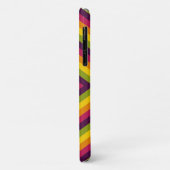 Radiant Retro Diamonds Case-Mate iPhone Case (Achterkant/links)