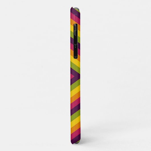 Radiant Retro Diamonds Case-Mate iPhone Case (Achterkant/links)