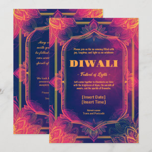 Radiant Reverie Invitation Kaart