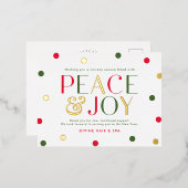 Radiant Seizoen FOLIE Zakelijk Vakantie Briefkaart (Voorkant / Achterkant)