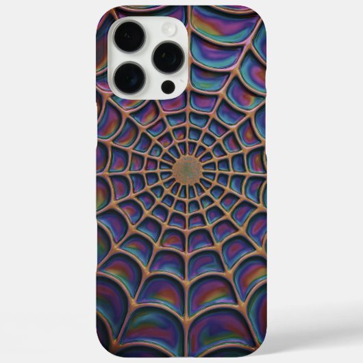 Radiant spiraal web Abstract Case-Mate iPhone Case (Achterkant)