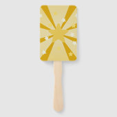 Radiant Star Set van Fans Handwaaier (Achterkant)