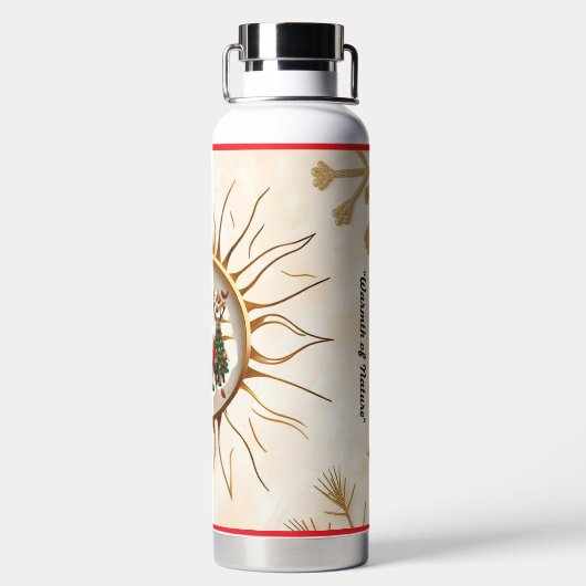 "Radiant Sun Design" Waterfles (Achterkant)