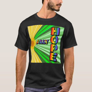 Radiant Sun "HOPE" Pride T-shirt – LGBTQ+ Support