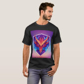 Radiant Symmetry Dragon Embleem T-shirt (Voorkant volledig)