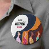  Radiant Unity Happy Women's Day Profile Button 