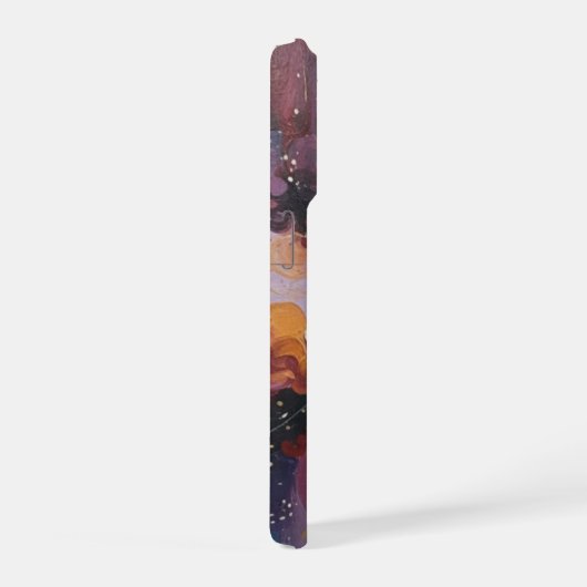 Radiant Whirl - Abstract Color Burst Iphone Case (Côté droit)