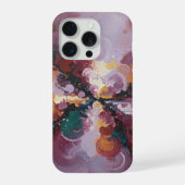 Radiant Whirl - Abstract Color Burst Iphone Case (Verso)