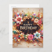 Radiant Wishes: Mooie Kaart (Voorkant / Achterkant)