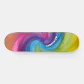 Radiante gradiënten skateboard (Horizontaal)