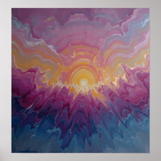 RadiantSunRise Poster (Voorkant)