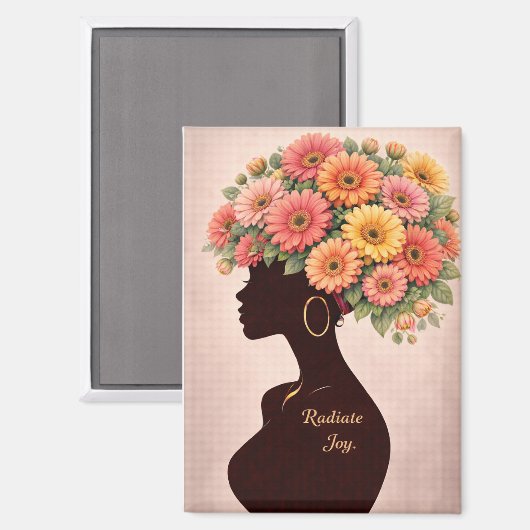 Radiate Joy Inspirational Magnet (Recto/Verso)