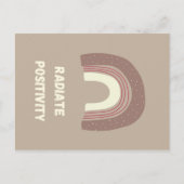 Radiate Positivity Briefkaart (Voorkant)